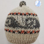 Gorro tejido en lana - liso