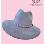 Sombrero Explorer de Gamuza color gris