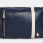 BOLSA AZUL MARINO LOGO METÁLICO HPC POLO