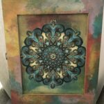 Guarda llave Mándala vista frente