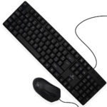 Kit De Teclado Y Mouse Ele-gate St01 Español De Color Negro Nuevo